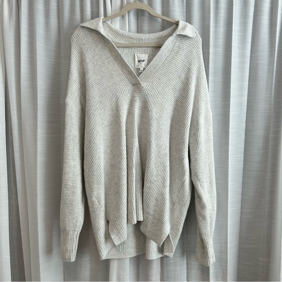aerie Sweaters - Aerie Oversized Collared Sweater